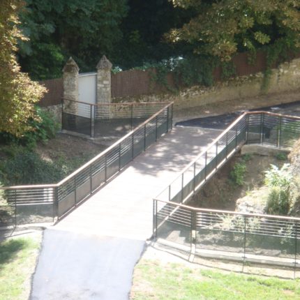 Vue d'ensemble de la passerelle